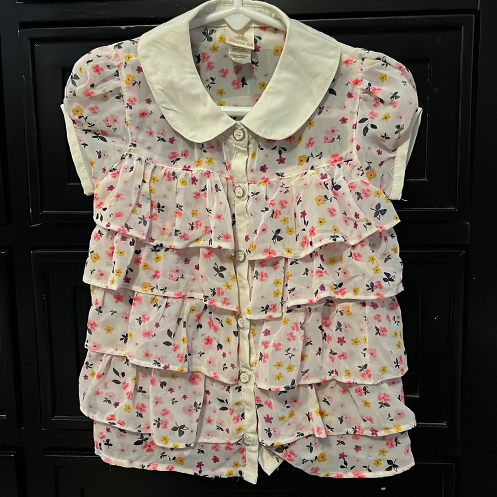 Gently worn girls blouse